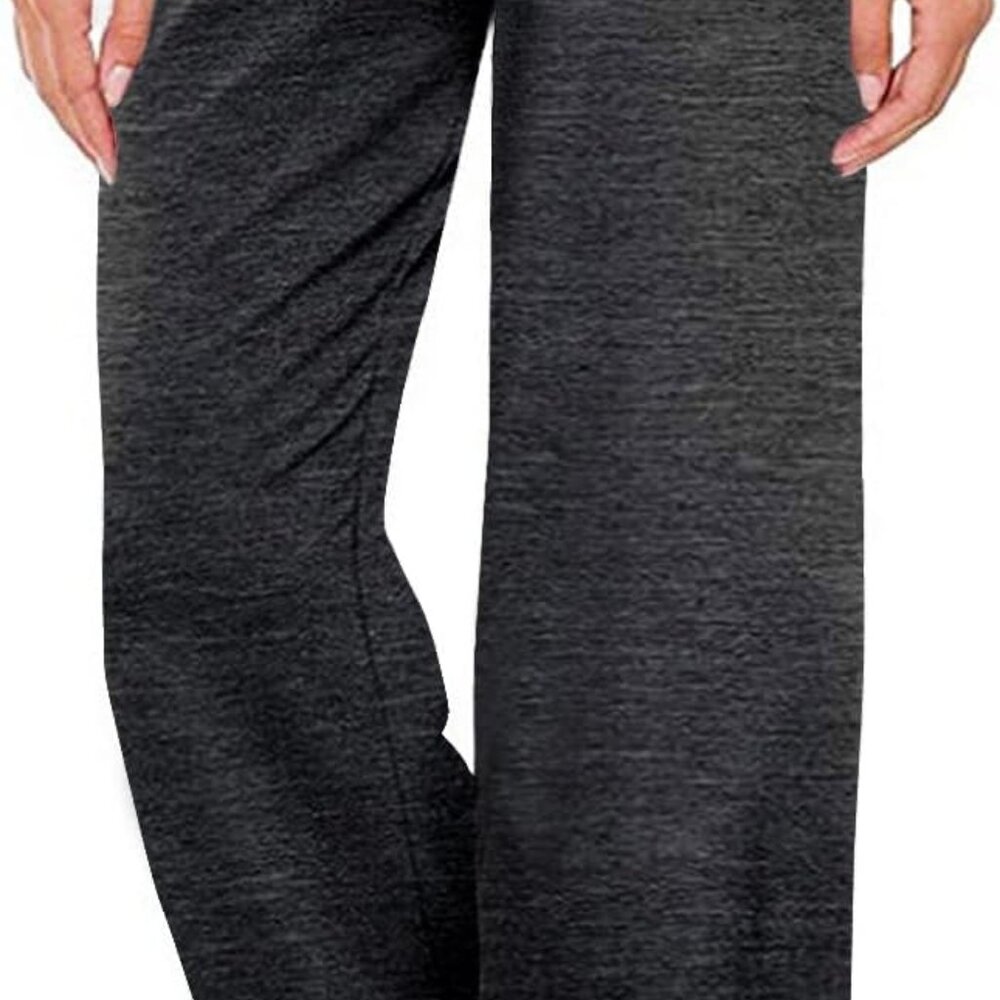 Women's Comfy Casual Pajama Pants Floral Print Drawstring Palazzo Lounge Pants W